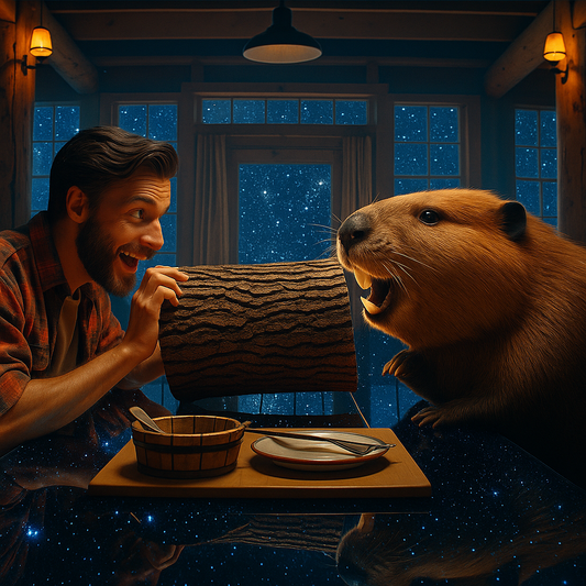 beaver_brunch_buddy_men's_t-shirt1