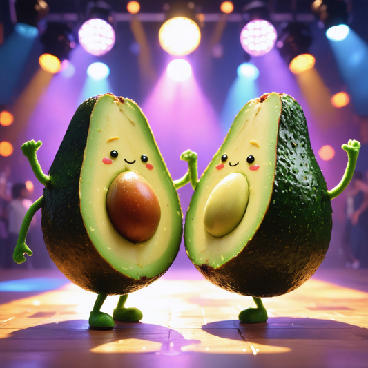 dancing_avocado_disco_dudes_men's_t-shirt1