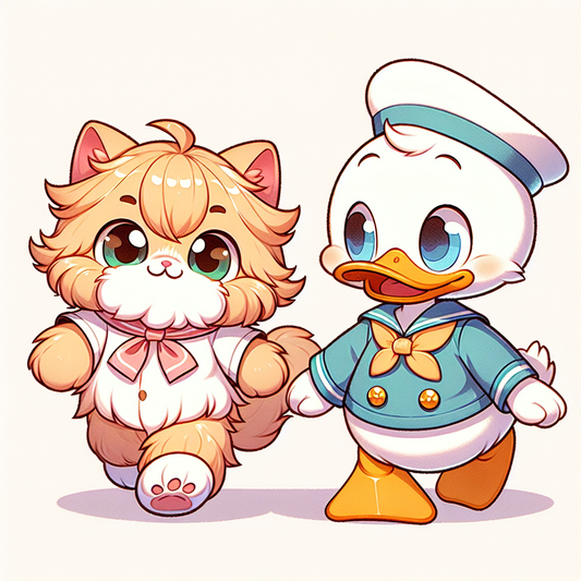 anime_pals:_kitty_&_ducky_men's_tee1