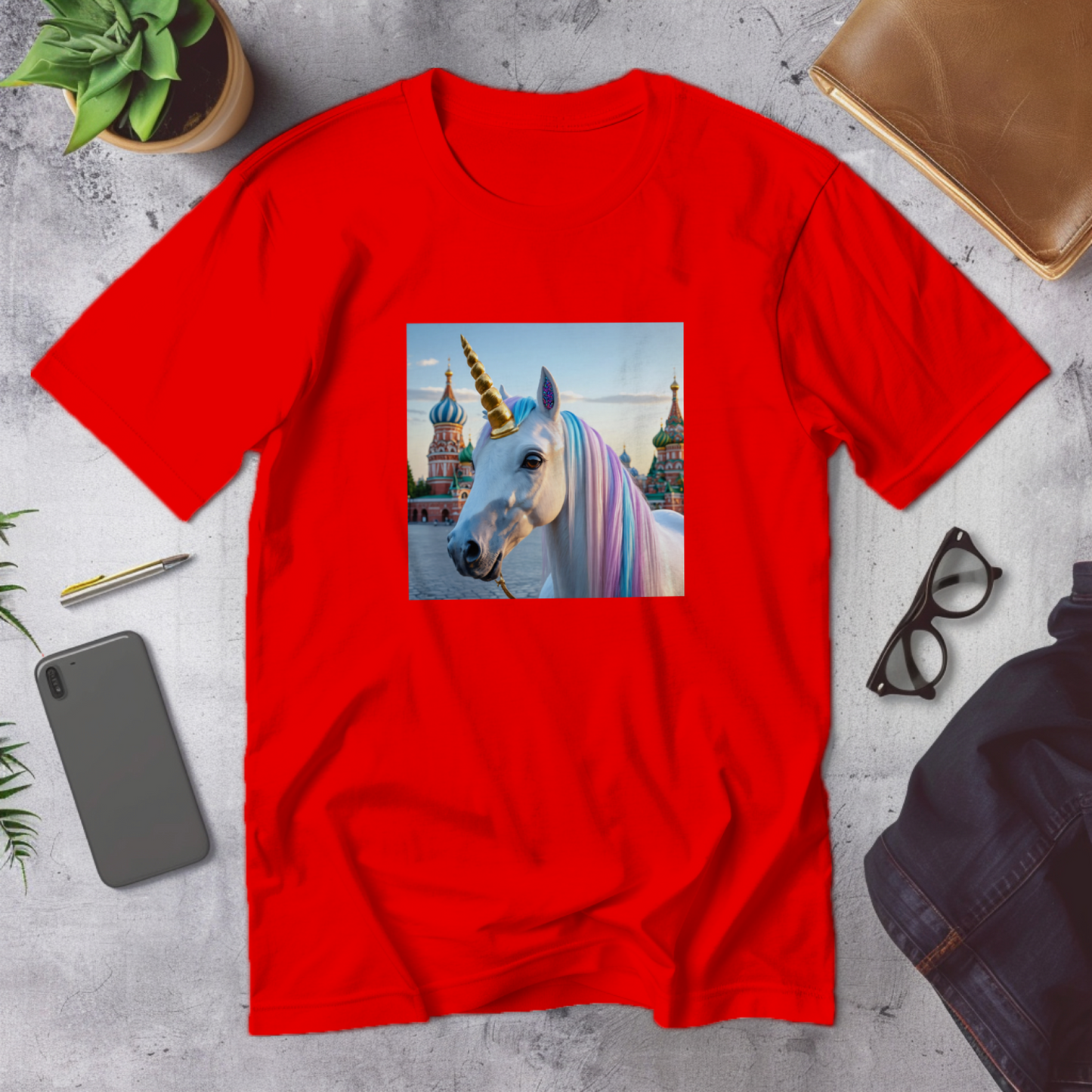unicorn_party_in_moscow_red_men's_t-shirt2