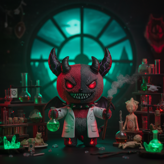 demon_labubu_men's_magic_tee1