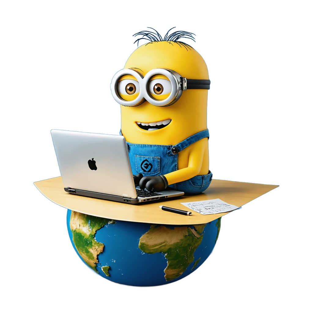 code-savvy_minion_globe-trotter_men's_t-shirt1