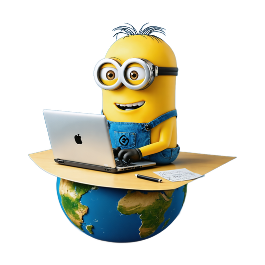 code-savvy_minion_globe-trotter_men's_t-shirt1