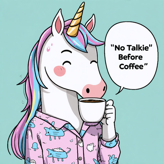 no_talkie_unicorn_coffee_pajama_tee1