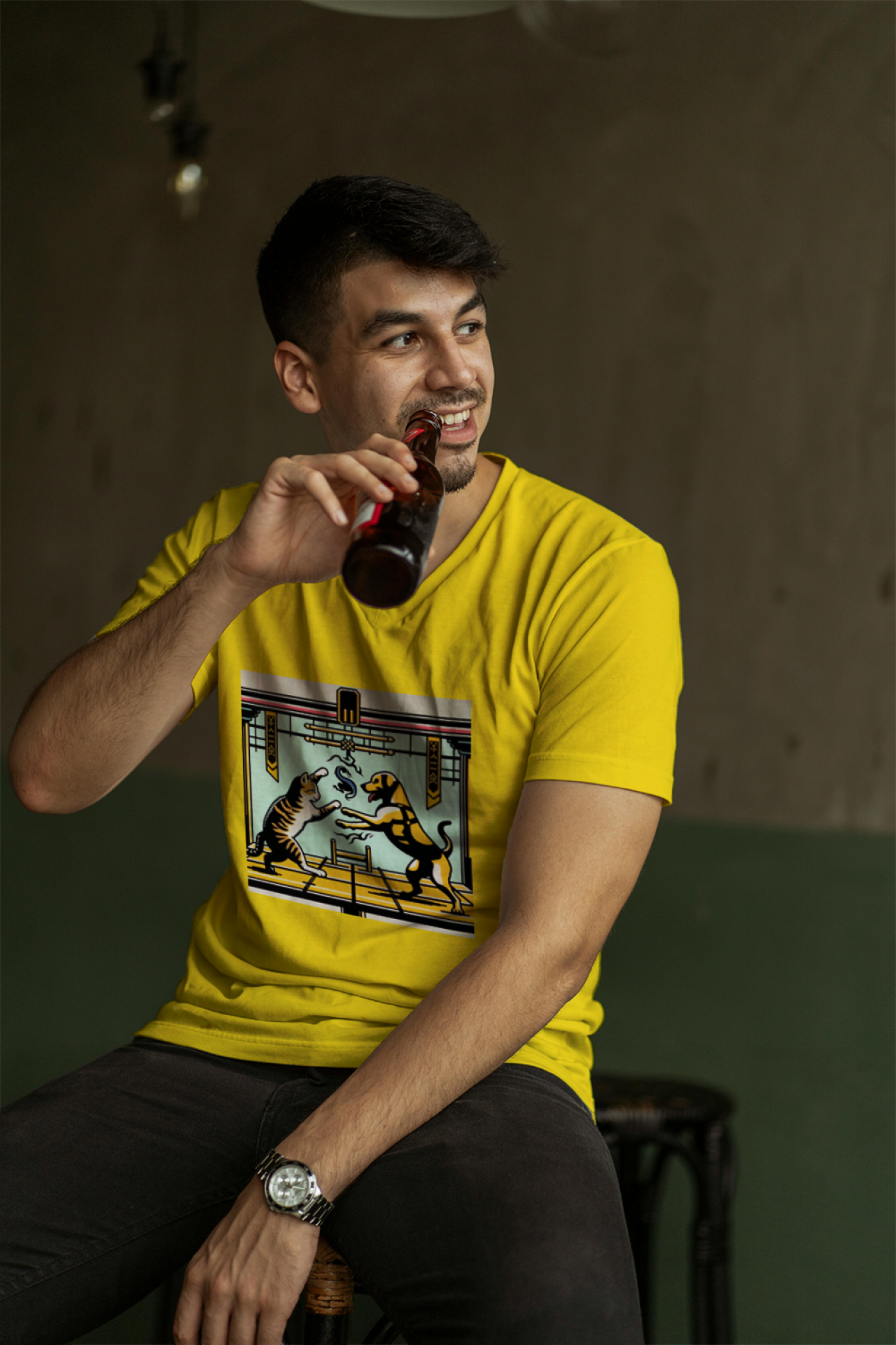 pet_kombat_showdown_men's_t-shirt0