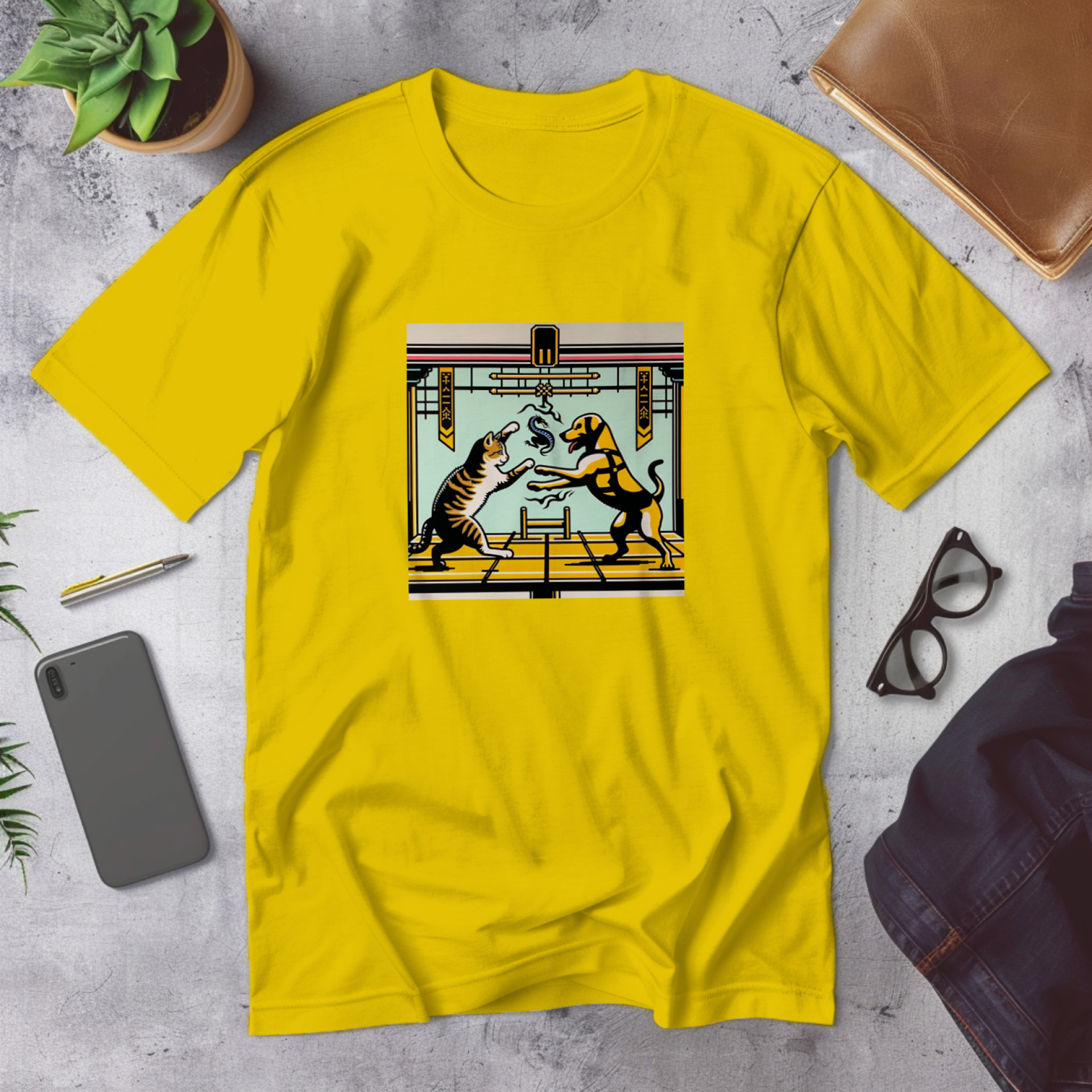 pet_kombat_showdown_men's_t-shirt2