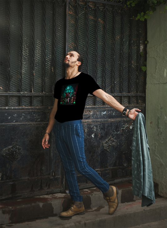 demon_labubu_men's_magic_tee0