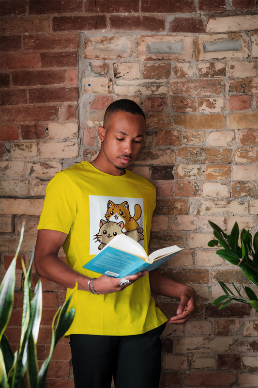 anime_cat_duo_men's_tee0