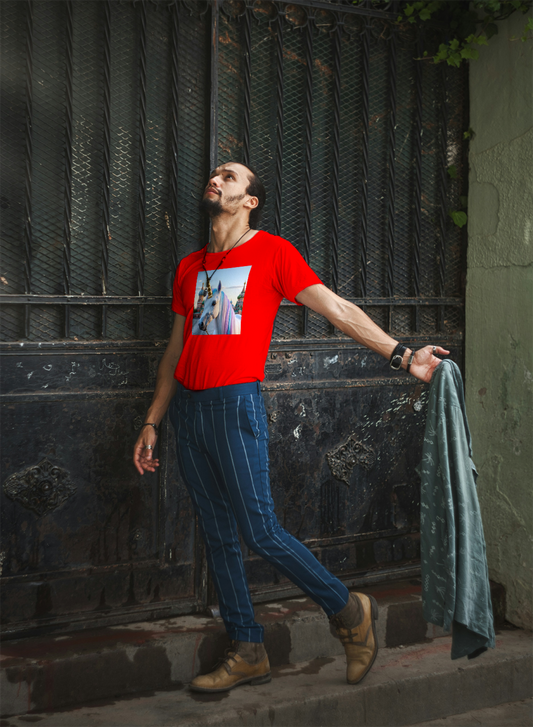 unicorn_party_in_moscow_red_men's_t-shirt0