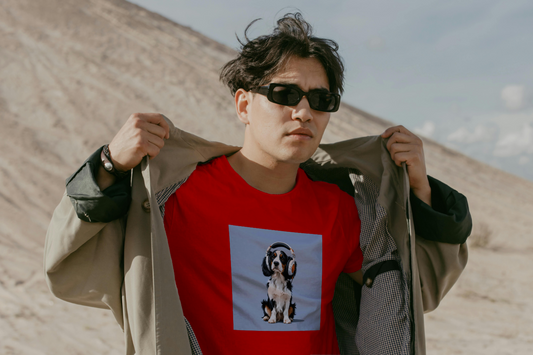 spaniel_beats_men's_tee0